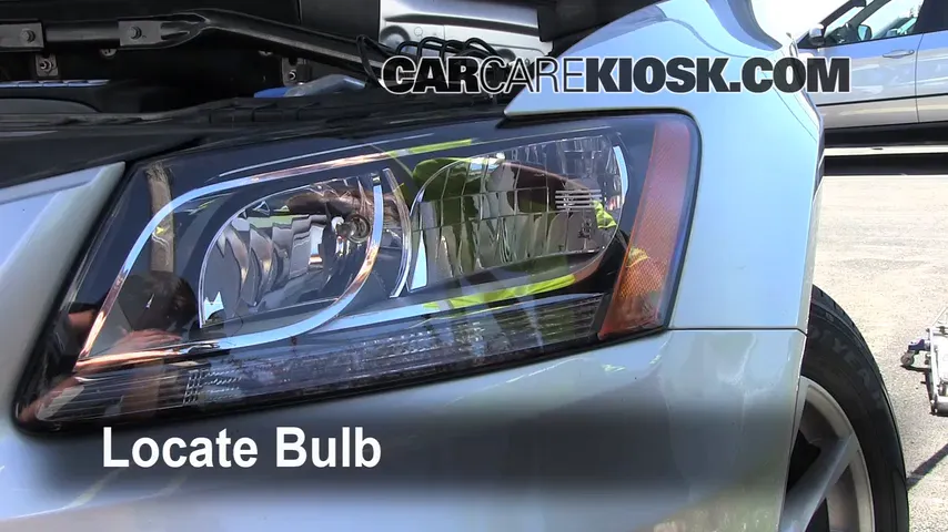 2010 Audi Q5 Premium 3.2L V6 Éclairage Feu clignotant avant (remplacer l'ampoule)